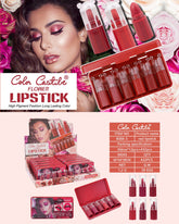 Color Castle Flower Lipsticks Set B